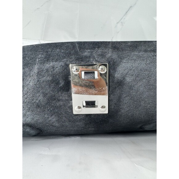 Michael Kors Collection Miranda Large Tote Black White Python Snake Leather Bag - Picture 10 of 13